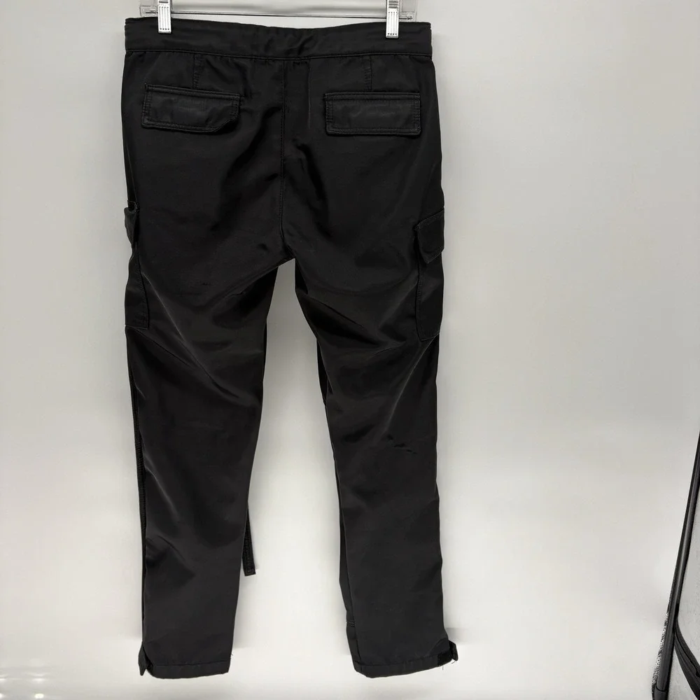 MNML Nylon Track Cargo Pants Button & Zip Leg Opium Avantgarde Rick Style Men 28